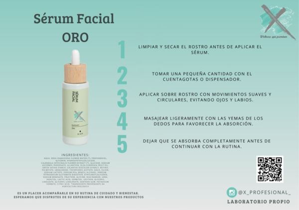 SERUM FACIAL ORO 24 K LUMINOSIDAD PRO + REGALOS (varios formatos) (4)