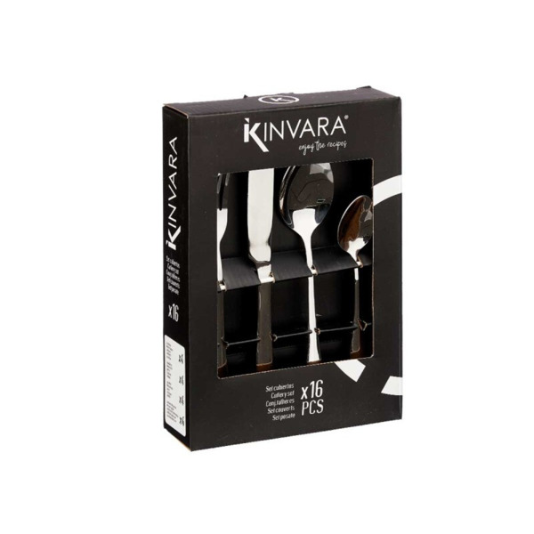 SET 16 PIEZAS CUBIERTOS ACERO INOXIDABLE RESISTENTES (2)