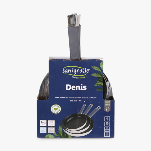 SET 3 SARTENES 18, 20 Y 24CM DE ACERO INOXIDABLE SAN IGNACIO (5)