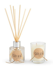 SET AROMATICO AROMA JAZMIN, CONJUNTO DE DIFUSOR MIKADO 50ML + VELA AROMATICA