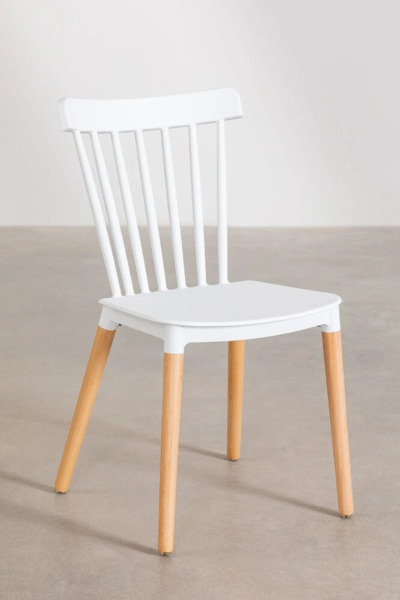 SILLA DE COMEDOR EN MADERA DE HAYA Y PP BLANCO (1)