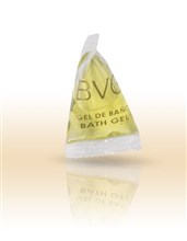 SACHÊ GEL  TRIANGULAR 15ML. OURO LÍQUIDO  AZEITE DE  ARGÃO