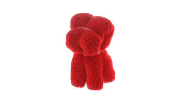 TOALLA MASCOTA ROJA (6x8 CM) (1)