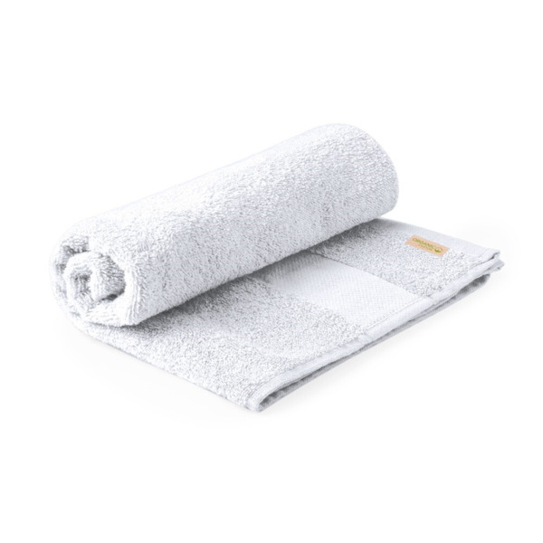TOALLA ORGANICA COLOR BLANCO (50x100cm) (3)