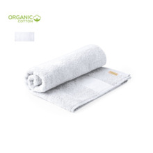 TOALLA ORGANICA COLOR BLANCO (70x140cm)
