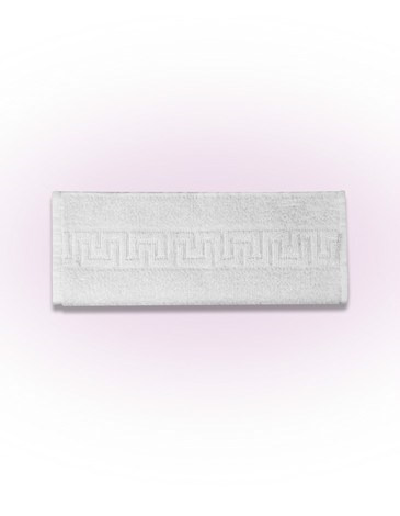 TOALLA TOCADOR (BIDÉ) 30x50cm CON LOGO, ALGODON PURO 100%, RIZO DOBLE CABO EXT.1ª (CON LOGO) (1)