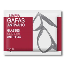 TOALLITAS GAFAS ANTIVAHO EFECTIVO PARA EL USO CONTINUADO DE MASCARILLAS