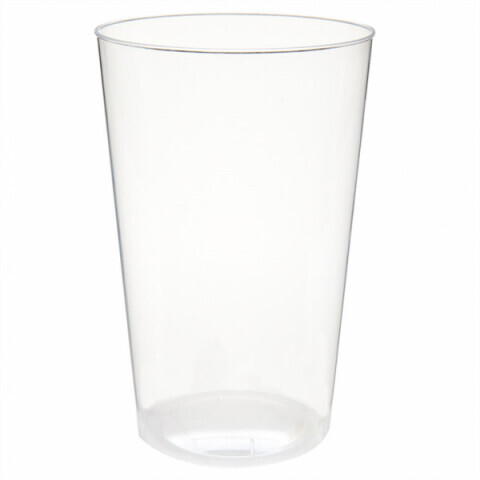 VASO IRROMPIBLE DE 460 ML. "REUTILIZABLE" DE LARGA ROTACION