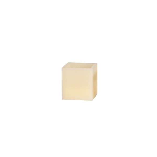 VELA CUADRADA HUECA CON MECHA 8x8x8 - precio unid. 3.836€ - 4 unid. x caja