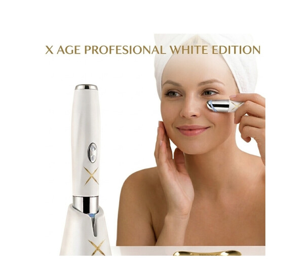 X AGE PROFESIONAL WHITE EDITION MASAJEADOR COSMETICO OJOS