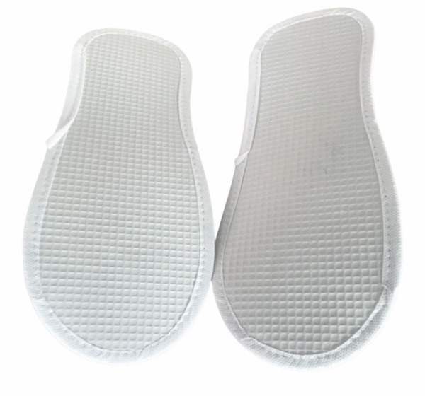 ZAPATILLAS DE BAÑO COLOR BLANCO ECONOMICAS NON WOMEN CON SUELA ANTIDESLIZANTE (PAR EMBOLSADA) (2)