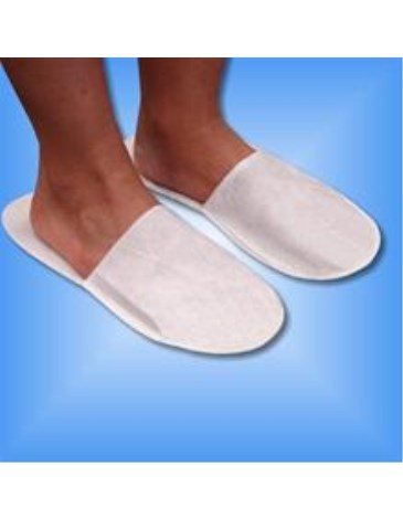 ZAPATILLAS DE BAÑO COLOR BLANCO ECONOMICAS NON WOMEN CON SUELA ANTIDESLIZANTE (PAR EMBOLSADA) (1)