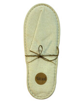 ZAPATILLAS UNISEX DE ALGODON/POLIESTER CON SUELA ANTIDESLIZANTE (PAR ) CERO PLASTICO