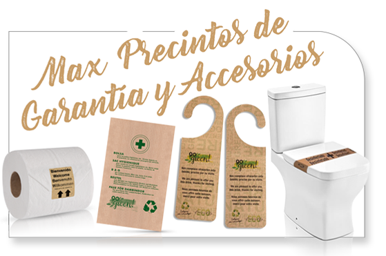 PRECINTOS DE GARANTIA Y ACCESORIOS